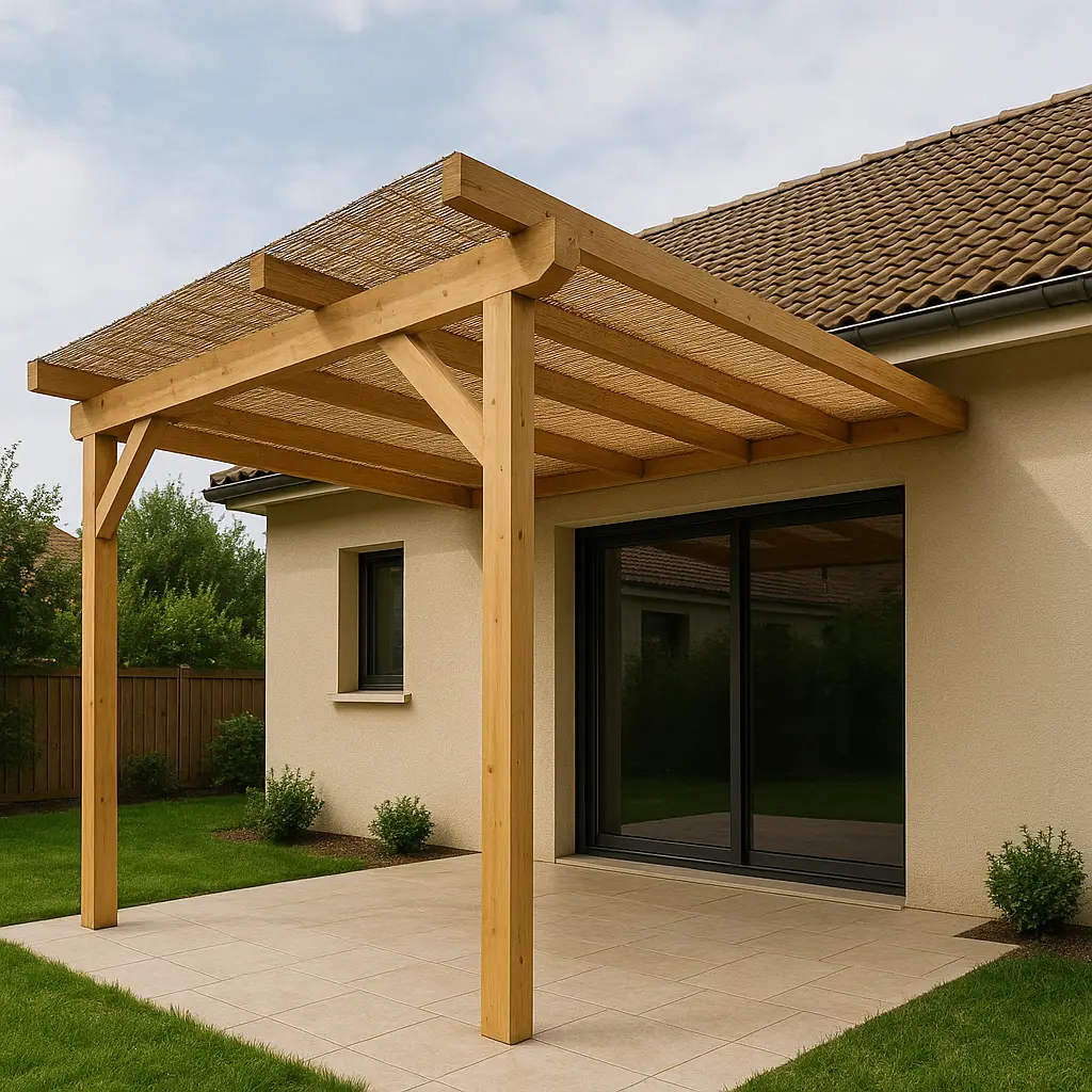 סככות פרגולות לבית של פלדוריט