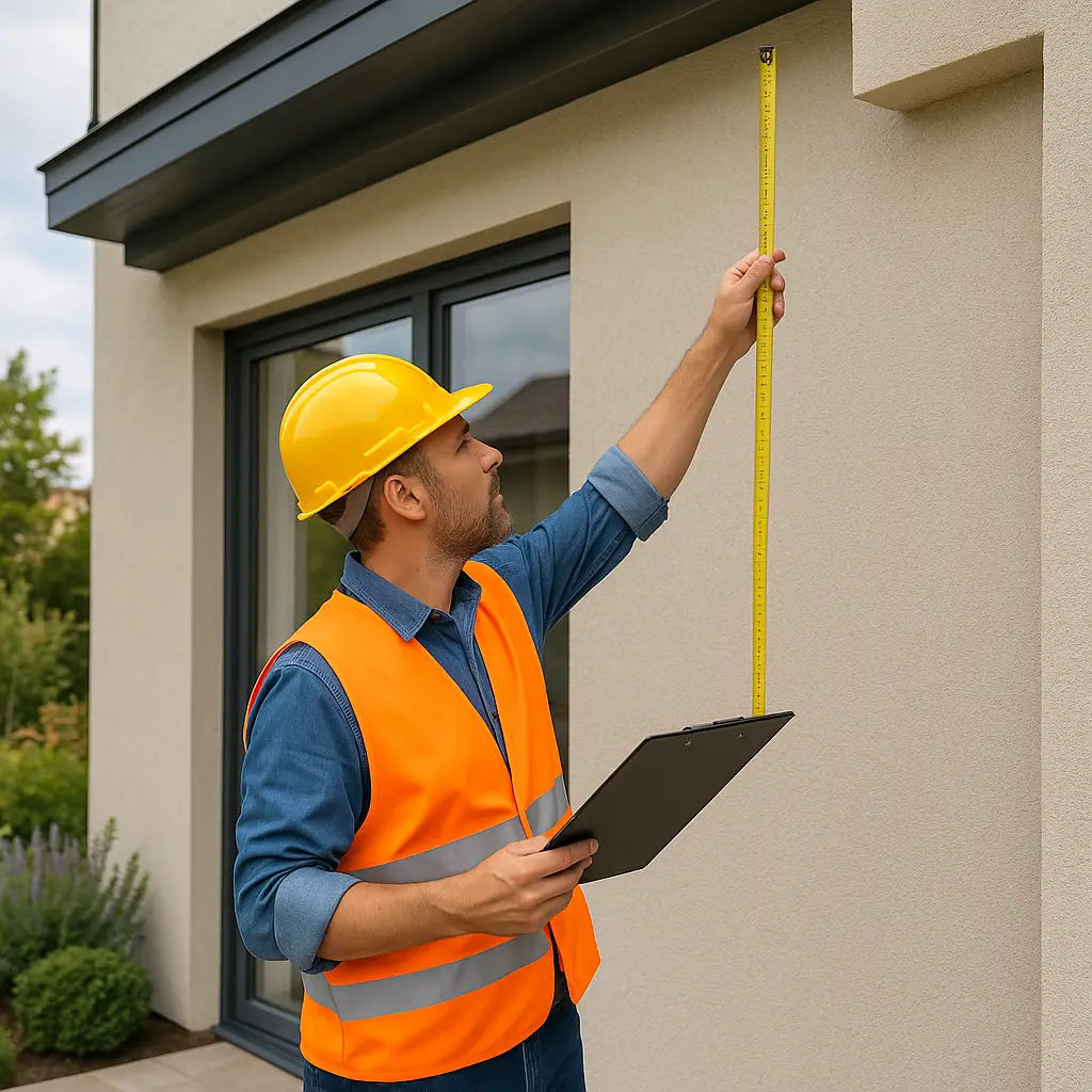 הכנות מקדימות להתקנת פרגולה שדל פלדוריט בבית